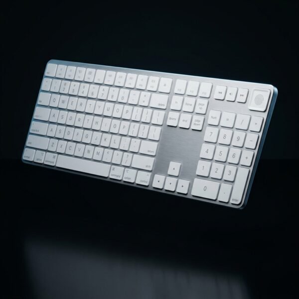 Apple Magic Keyboard with Touch ID and Numeric Keypad USB-C White A3119